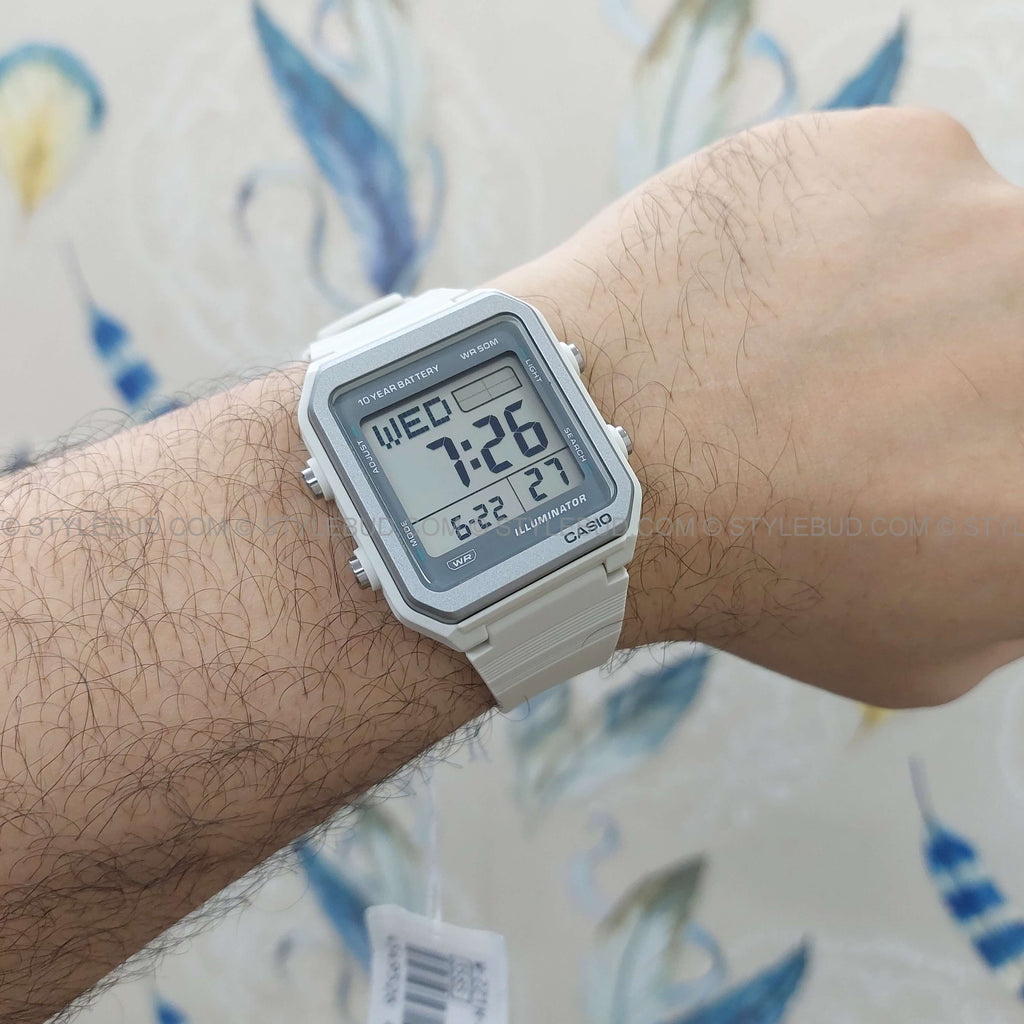WW3184 Casio Youth Digital Resin Belt Watch W-221H-8AVDF