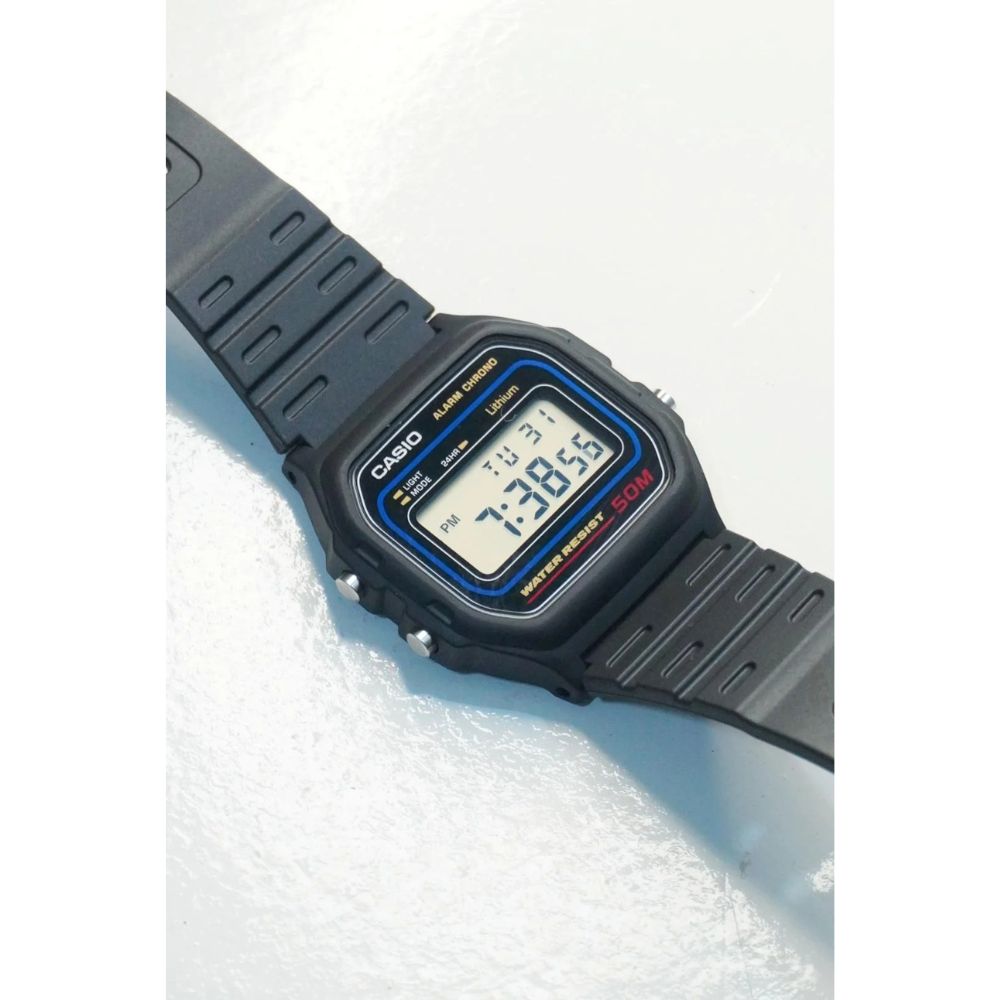 WW0356 Casio Vintage Digital Resin Belt Watch W-59-1VQD