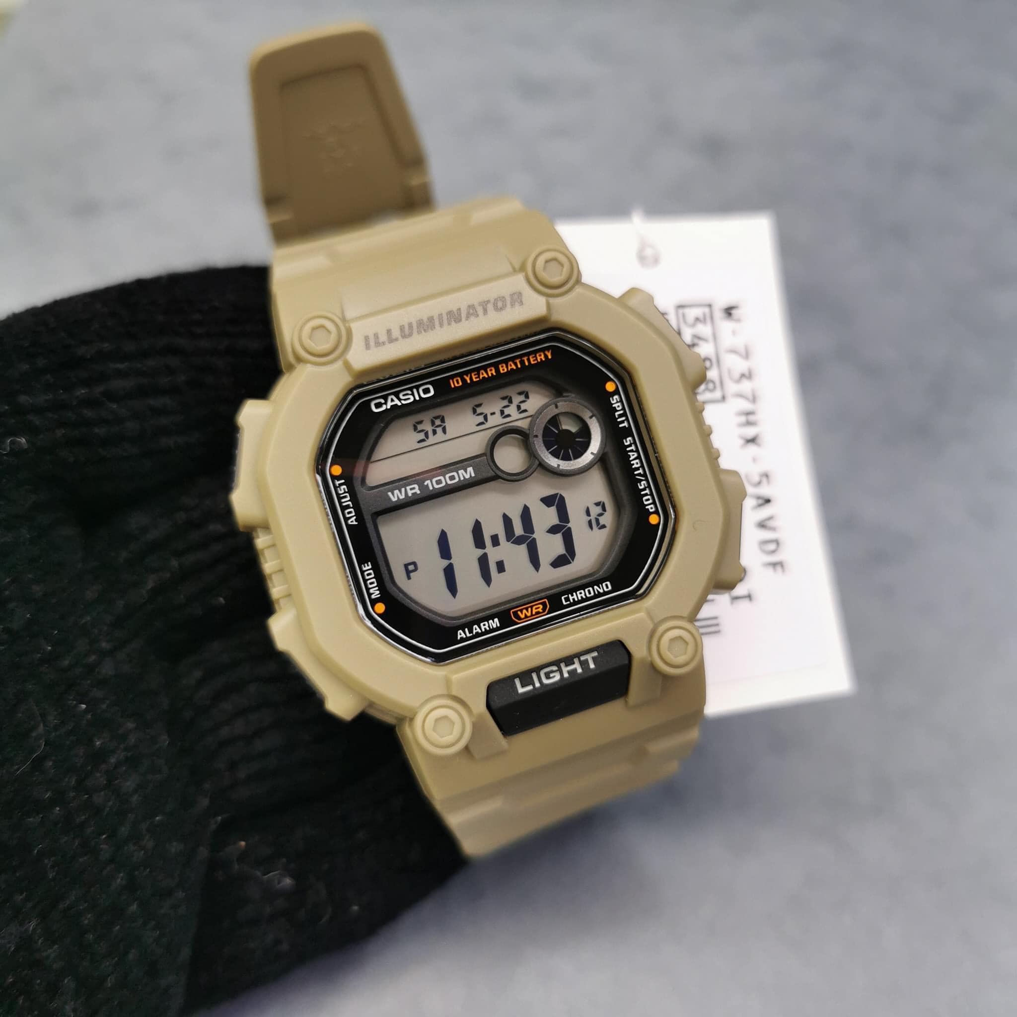 Casio W-737HX-5AVDF Watch