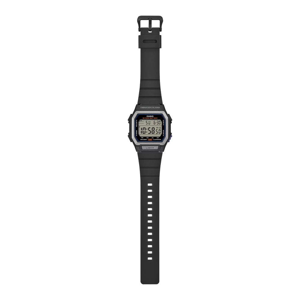 WW3228 Casio Standard Vibration Alarm Digital Resin Belt Watch W-738H-1AVDF