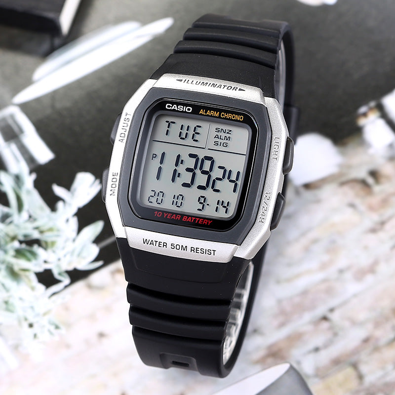 Casio Horloge W 96H 1AVES, Zwart kopen? Vergelijk bij Casio Horloge W 96H 1AVES, Zwart kopen? Vergelijk bij