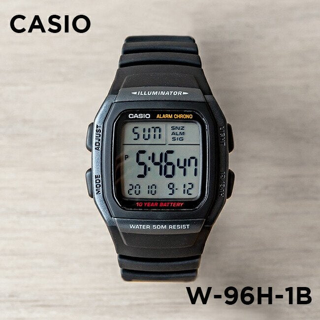 Casio W-96H-1BVDF Watch