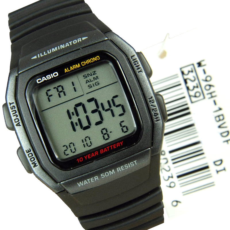 Casio W-96H-1BVDF Watch