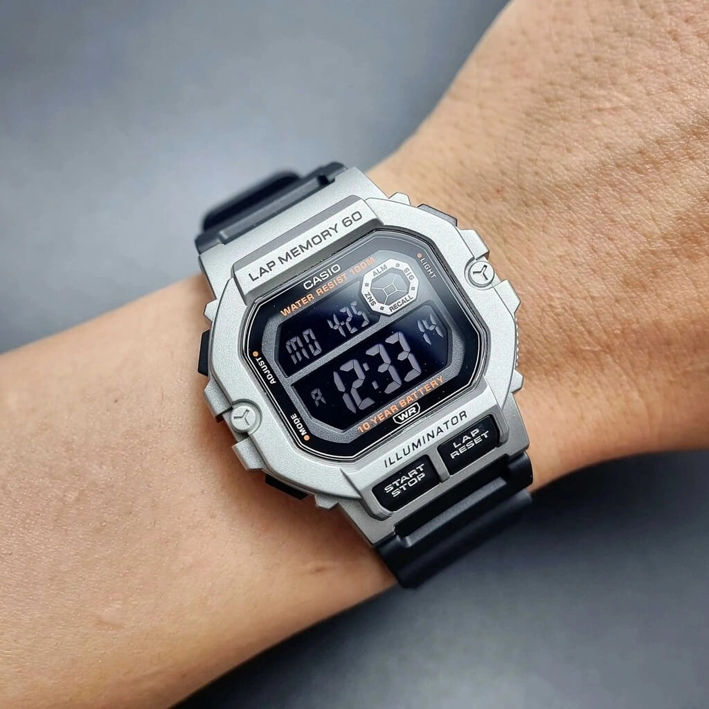 WW3030 Casio Standard Illuminator Digital Resin Belt Watch WS-1400H-1BVDF