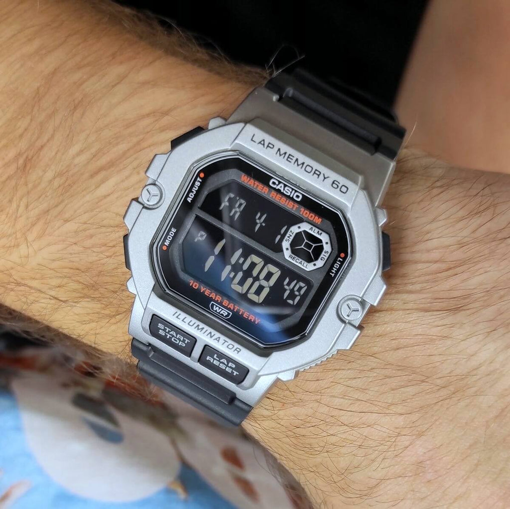 WW3030 Casio Standard Illuminator Digital Resin Belt Watch WS-1400H-1BVDF