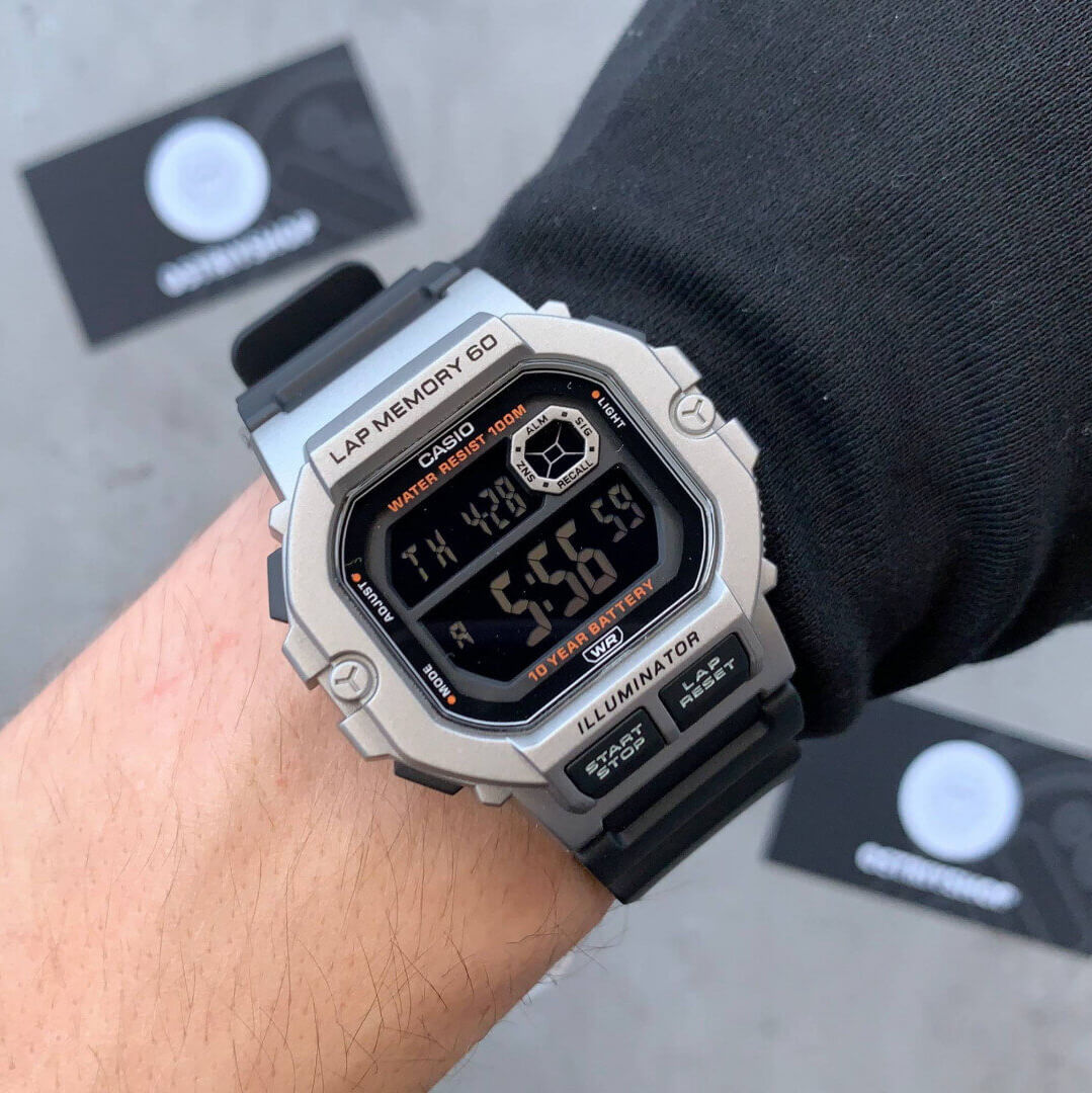 WW3030 Casio Standard Illuminator Digital Resin Belt Watch WS-1400H-1BVDF