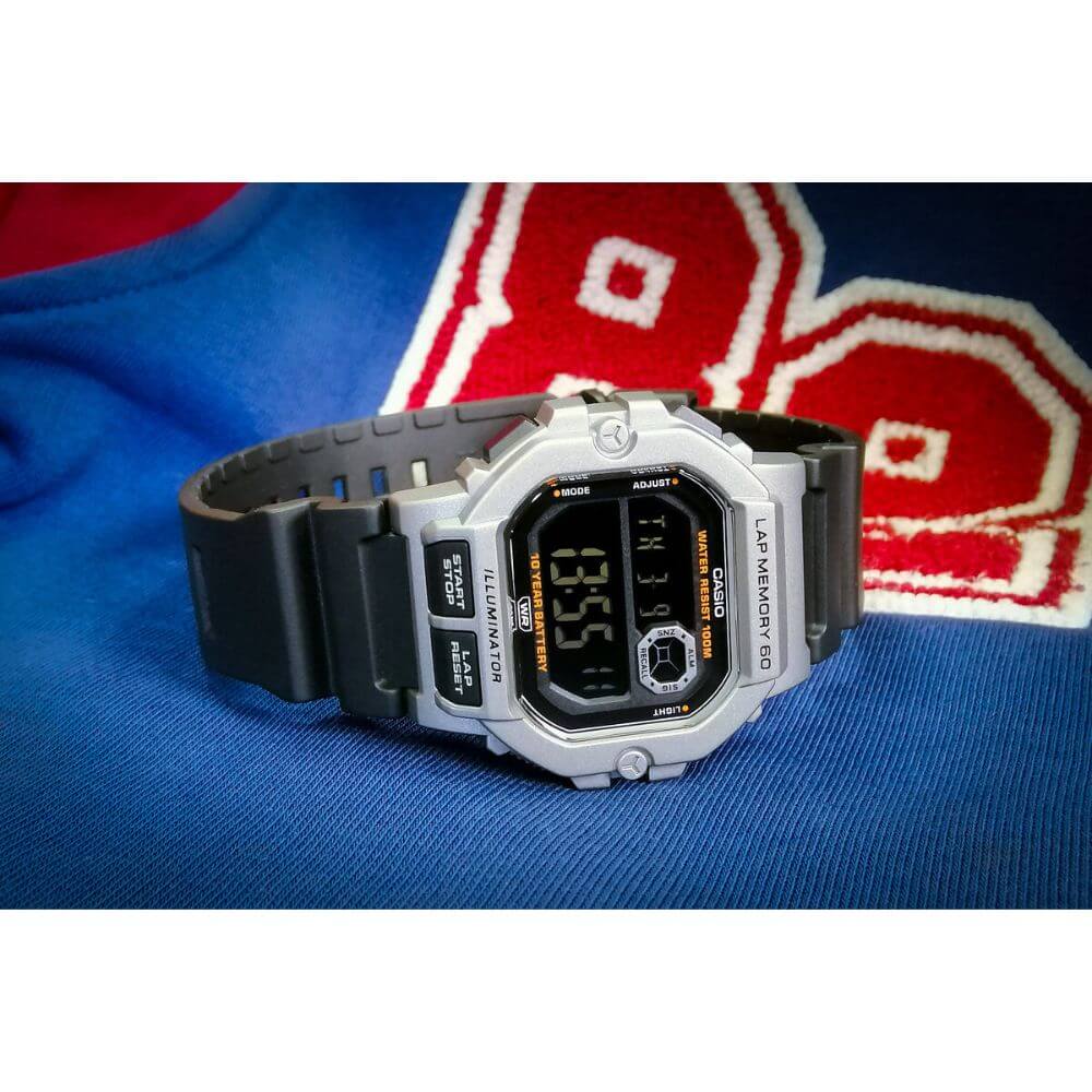 WW3030 Casio Standard Illuminator Digital Resin Belt Watch WS-1400H-1BVDF