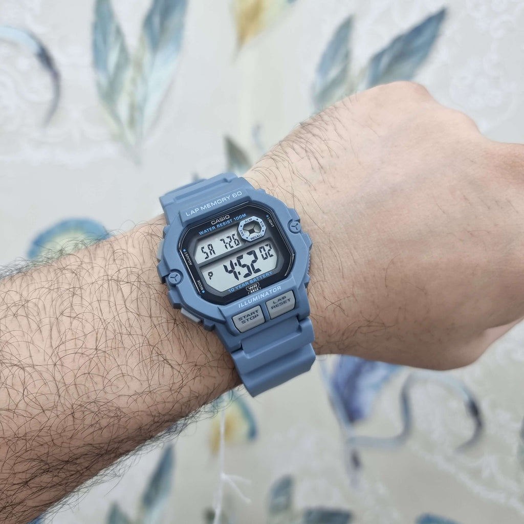WW3031 Casio Standard Illuminator Digital Resin Belt Watch WS-1400H-2AVDF