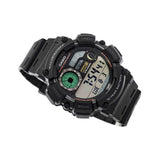 WW2947 Casio Standard Moon Phase Digital Resin Belt Watch WS-1500H-1AVDF