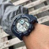 WW2948 Casio Standard Moon Phase Digital Resin Belt Watch WS-1500H-2AVDF