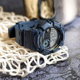 WW2948 Casio Standard Moon Phase Digital Resin Belt Watch WS-1500H-2AVDF
