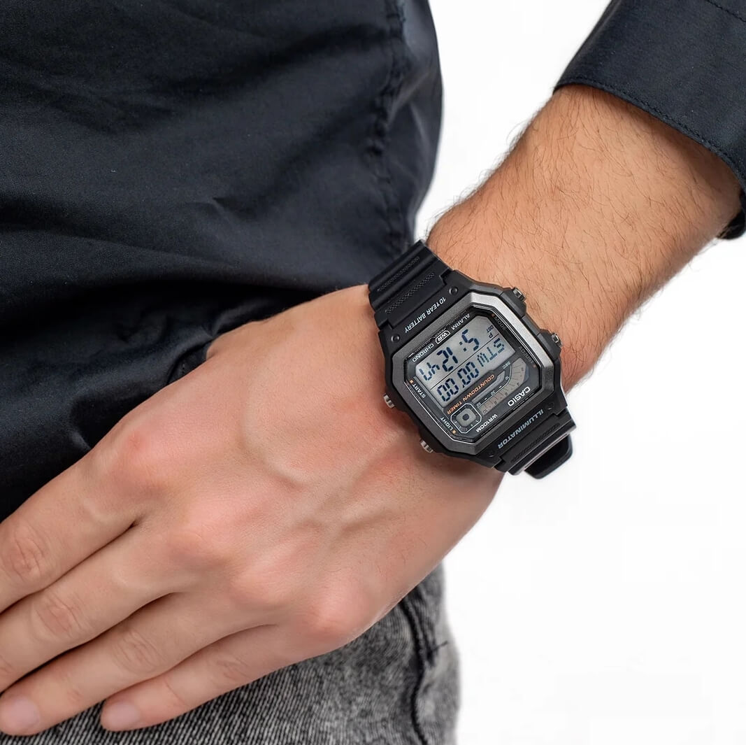 Casio WS-1600H-1AVDF Men's Watch description image