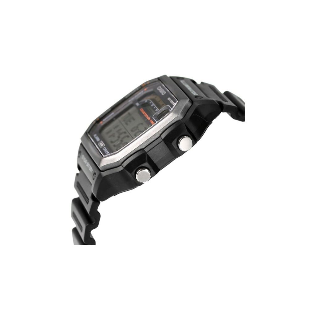 WW0382 Casio Standard Illuminator Digital Resin Belt Watch WS-1600H-1AVDF
