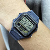 WW0383 Casio Standard Illuminator Digital Resin Belt Watch WS-1600H-2AVDF