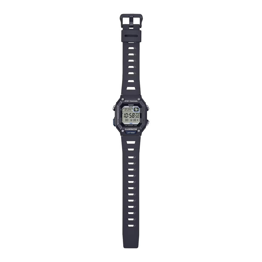 WW2938 Casio Standard Step Tracker Bluetooth Resin Belt Watch WS-B1000-1AVDF