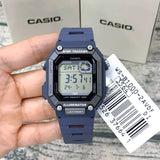 WW2939 Casio Standard Step Tracker Bluetooth Resin Belt Watch WS-B1000-2AVDF