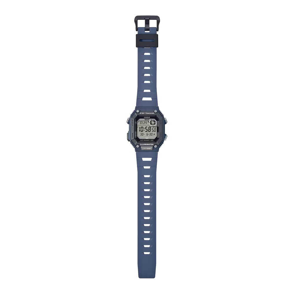 WW2939 Casio Standard Step Tracker Bluetooth Resin Belt Watch WS-B1000-2AVDF