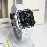 WW2940 Casio Standard Step Tracker Bluetooth Resin Belt Watch WS-B1000-8BVDF