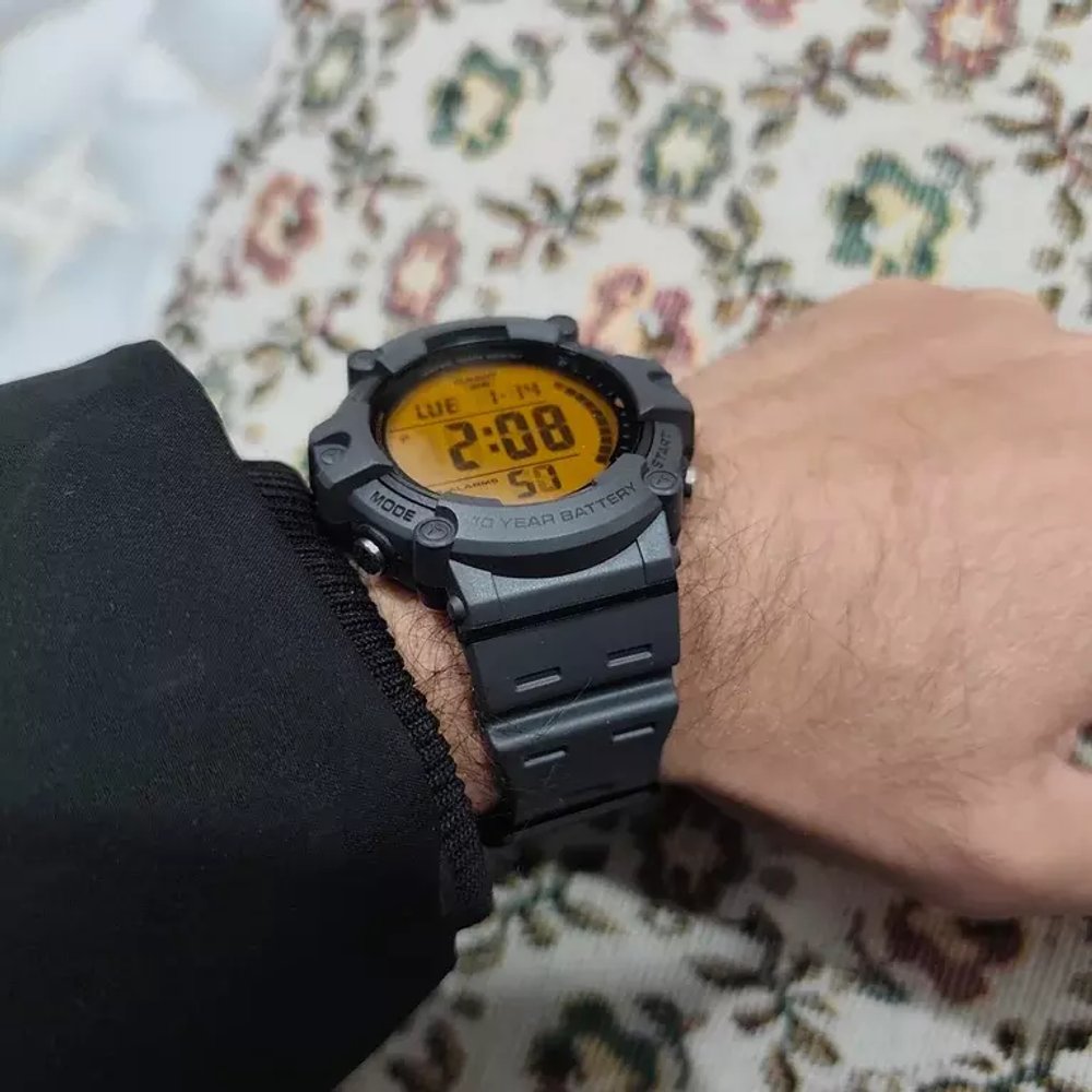 WW0658 Casio Youth Dual Time Digital Resin Belt Watch AE-1500WHC-8AVDF