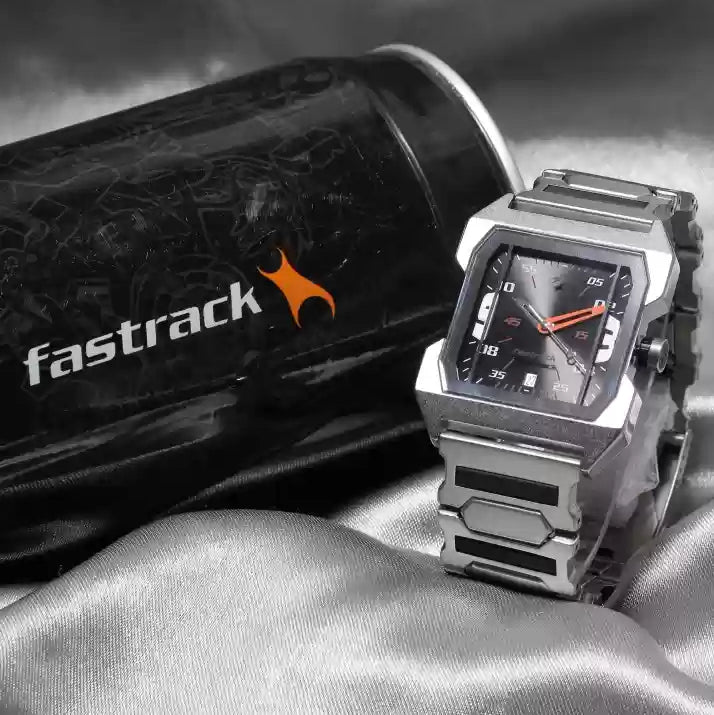Fastrack Silver Chain Fastrack Party Date Silver Chain Watch 1474SM02 in Bangladesh ...