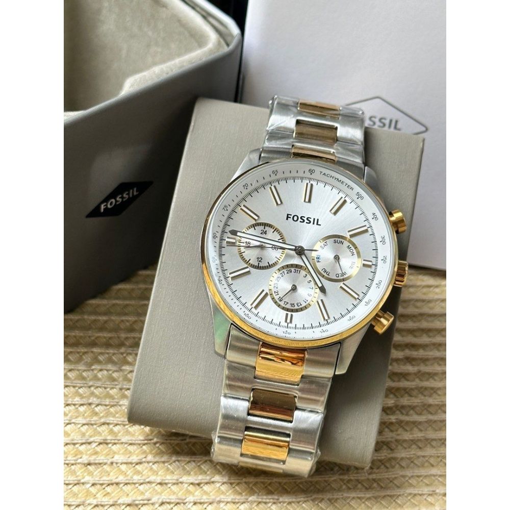 WW0002 Fossil Sullivan Multifunction Chain Watch BQ2693