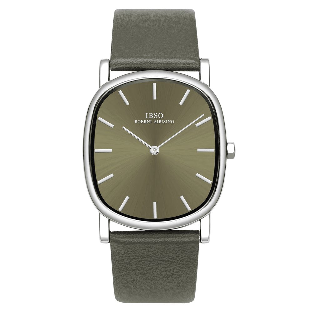 WW0473 IBSO Slim Leather Belt Watch B2698G