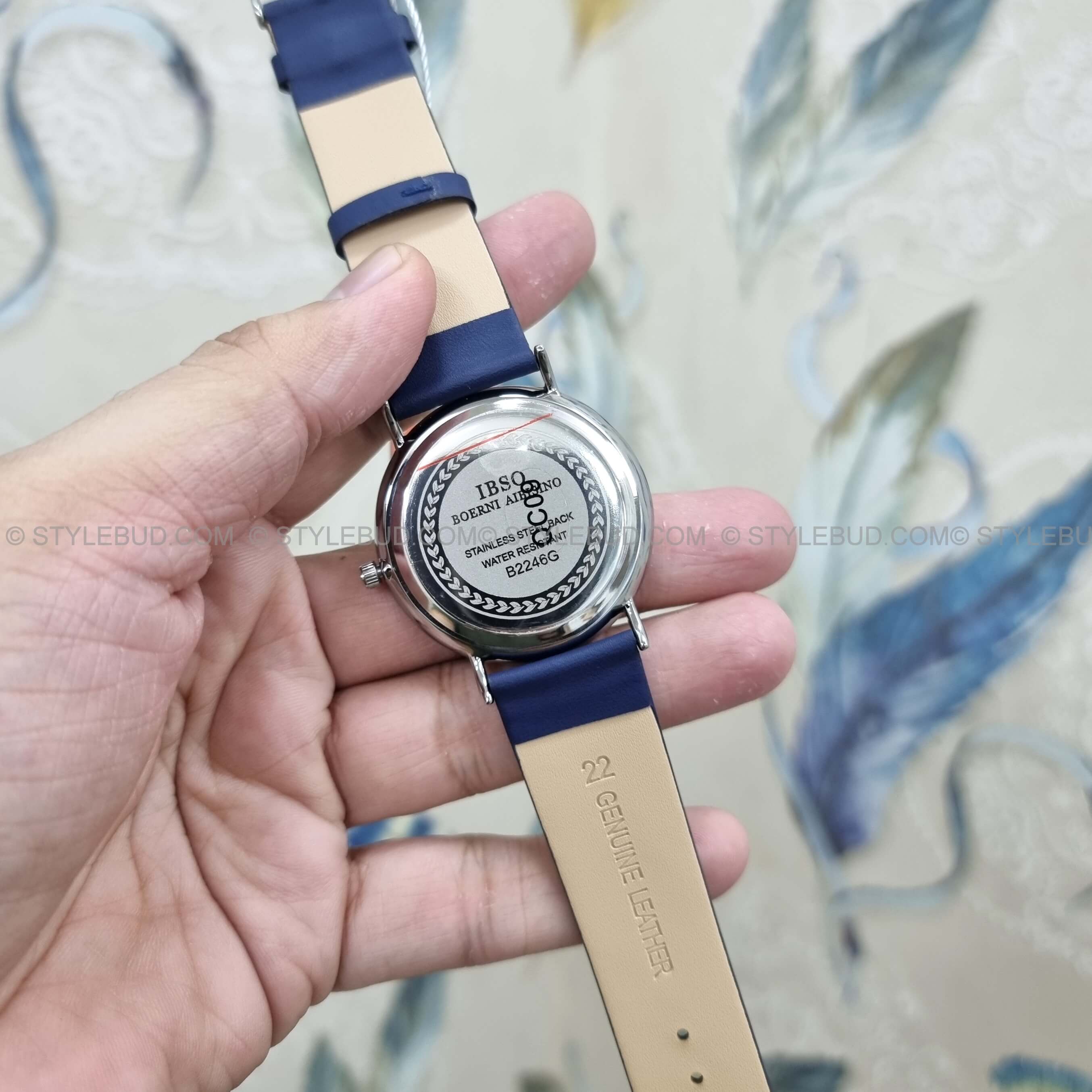 WW0465 IBSO Slim Leather Belt Watch B2246G