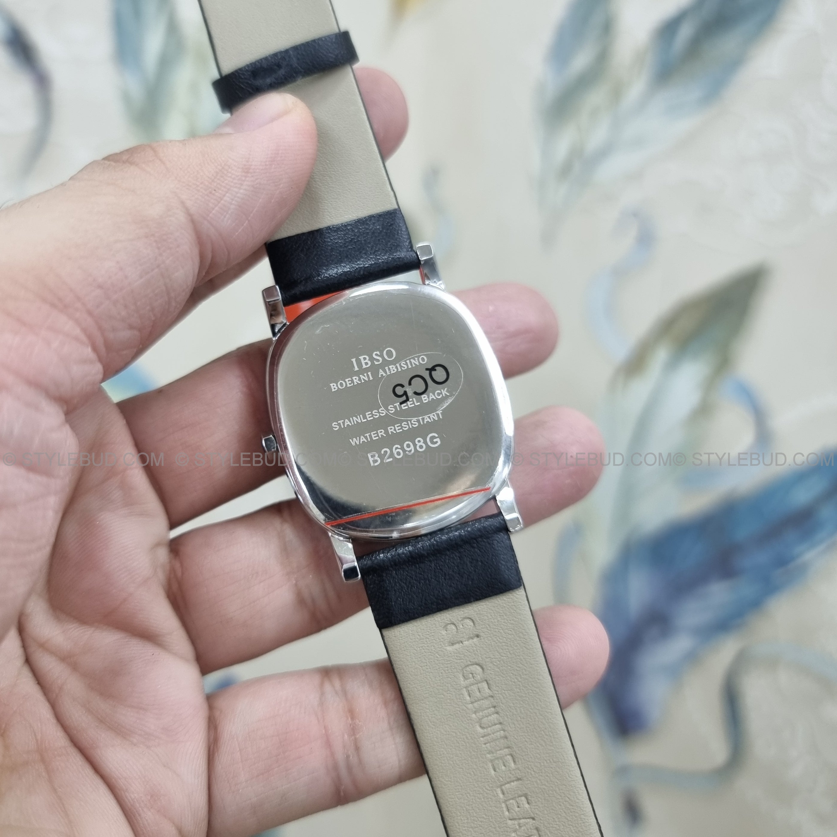 WW3123 IBSO Slim Leather Belt Watch B2698G