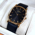 IBSO B2698G Golden Body Black Dial Black Belt Watch