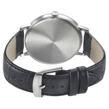 WW2453 Sonata Sleek Date Leather Belt Watch 7131SL01