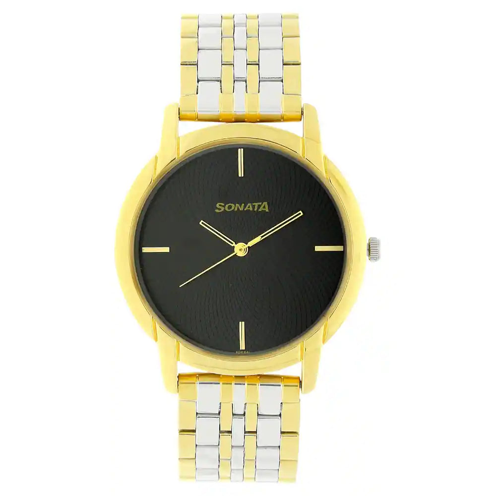 Sonata 77031BM01 Watch