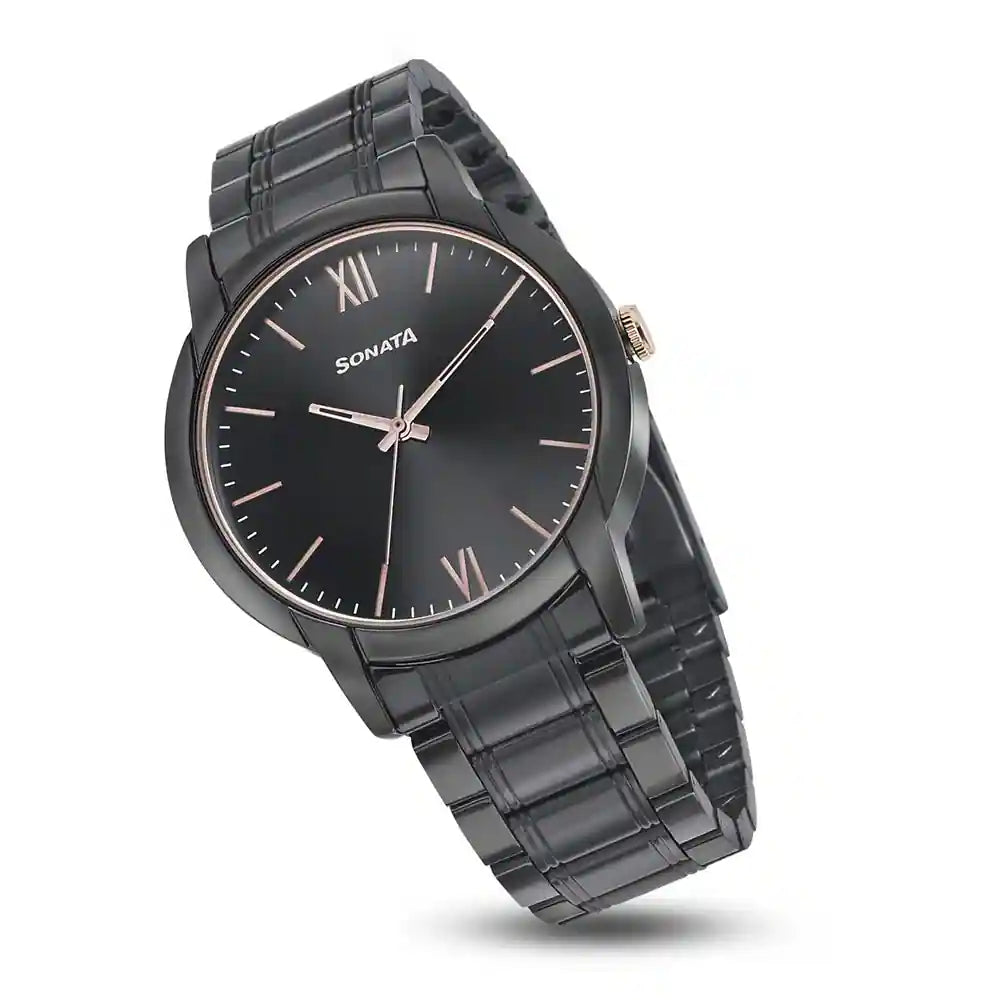 Sonata 77031KM03 Watch