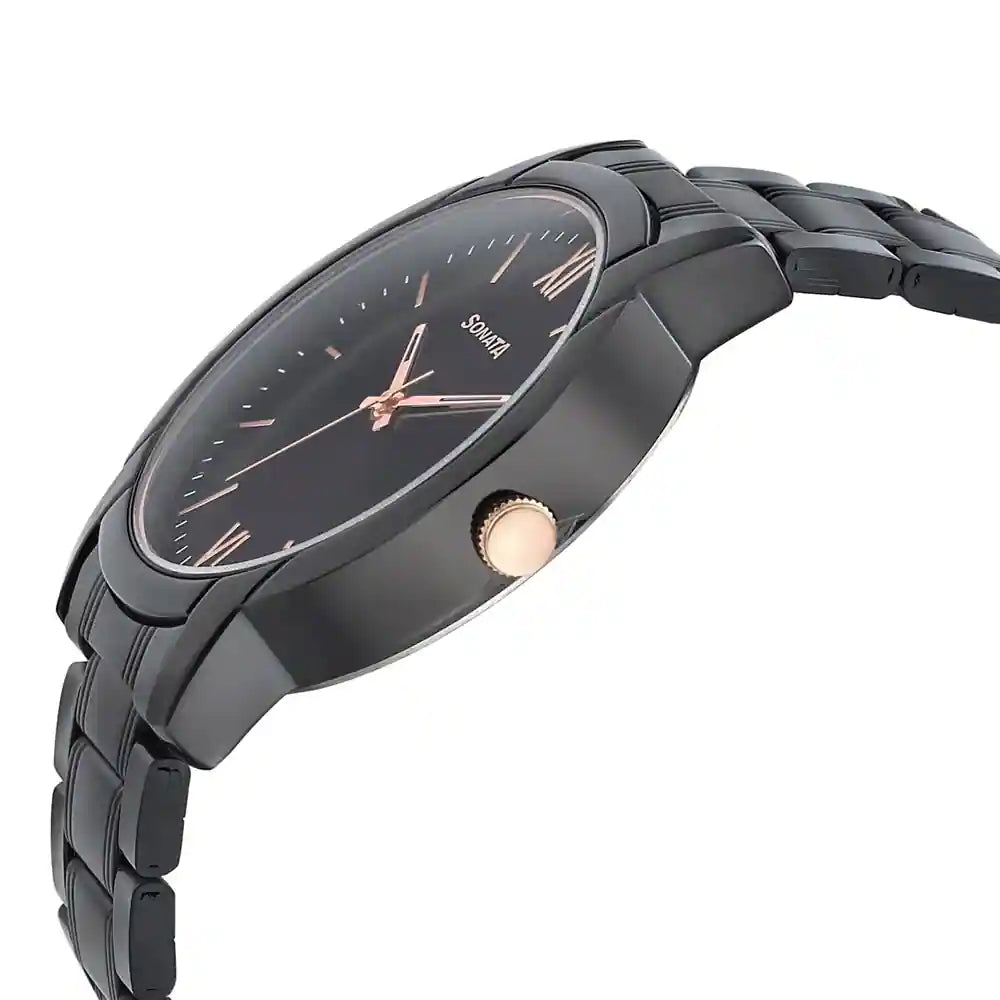 Sonata 77031KM03 Watch
