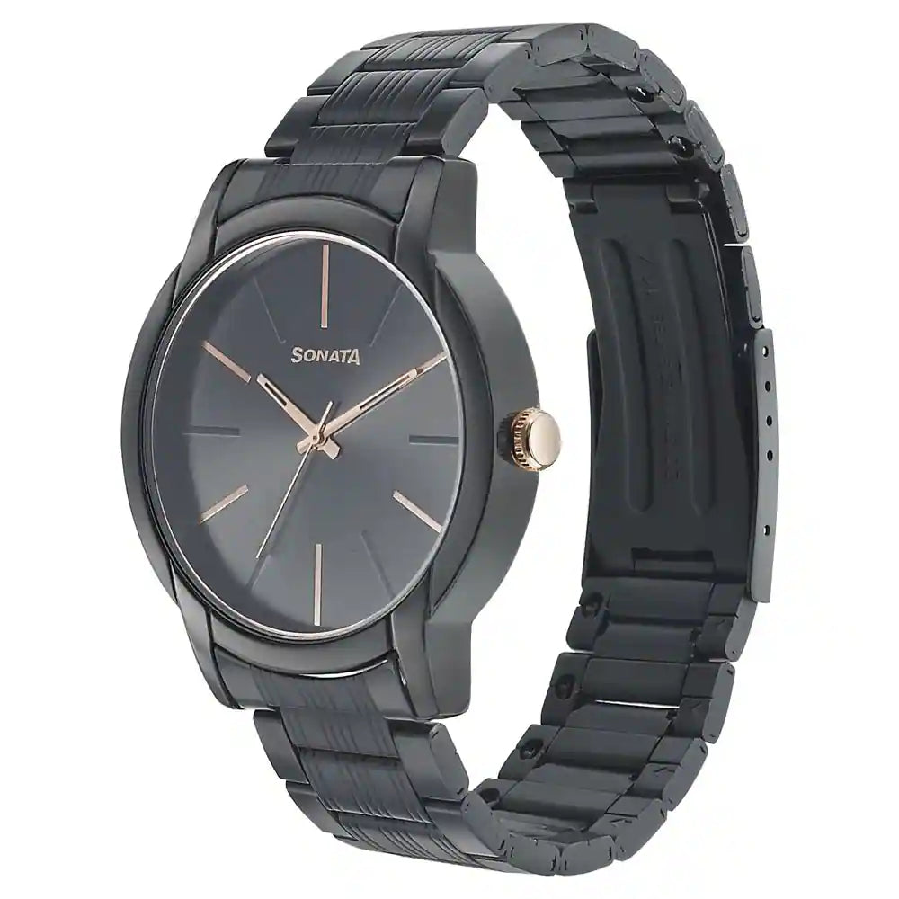 Sonata 77031KM04 Watch