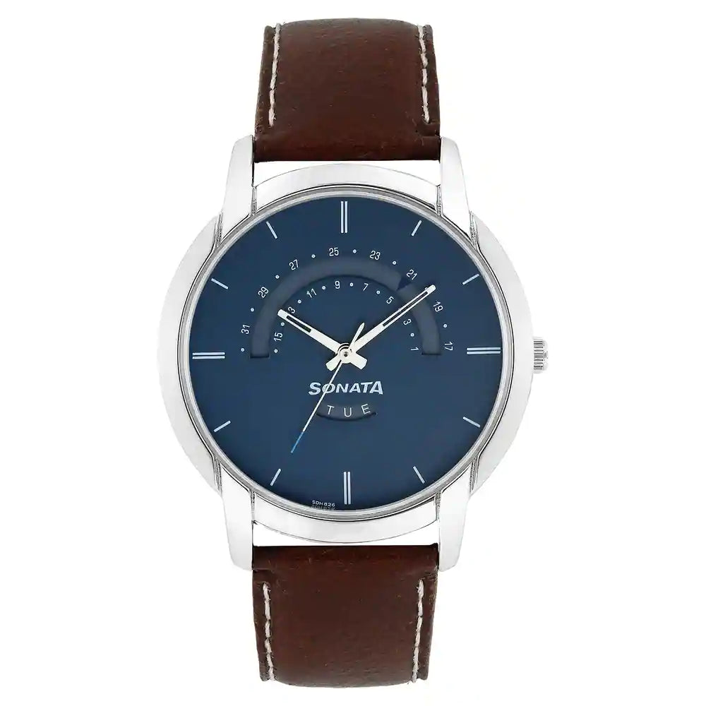 Sonata 77031SL01 Watch