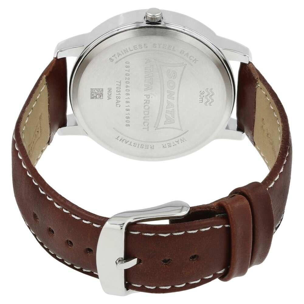 Sonata 77031SL01 Watch