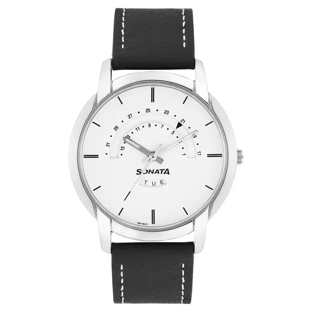 Sonata 77031SL02 Watch