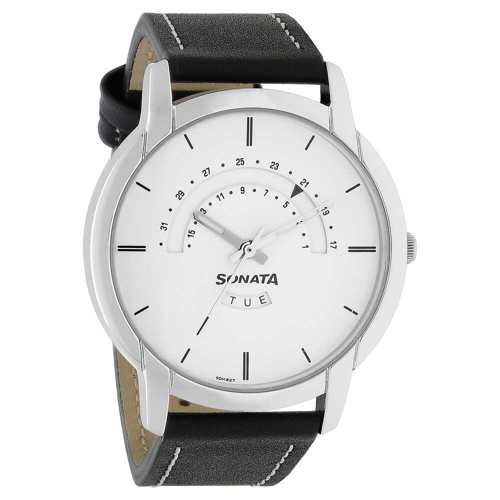Sonata 77031SL02 Watch