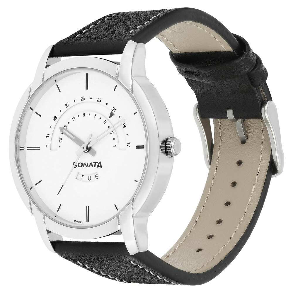 Sonata 77031SL02 Watch