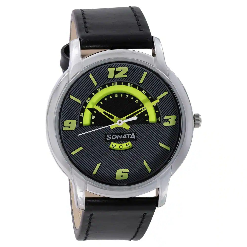Sonata 77031SL04 Watch