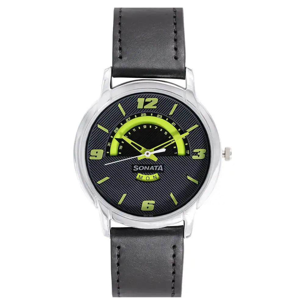 Sonata 77031SL04 Watch