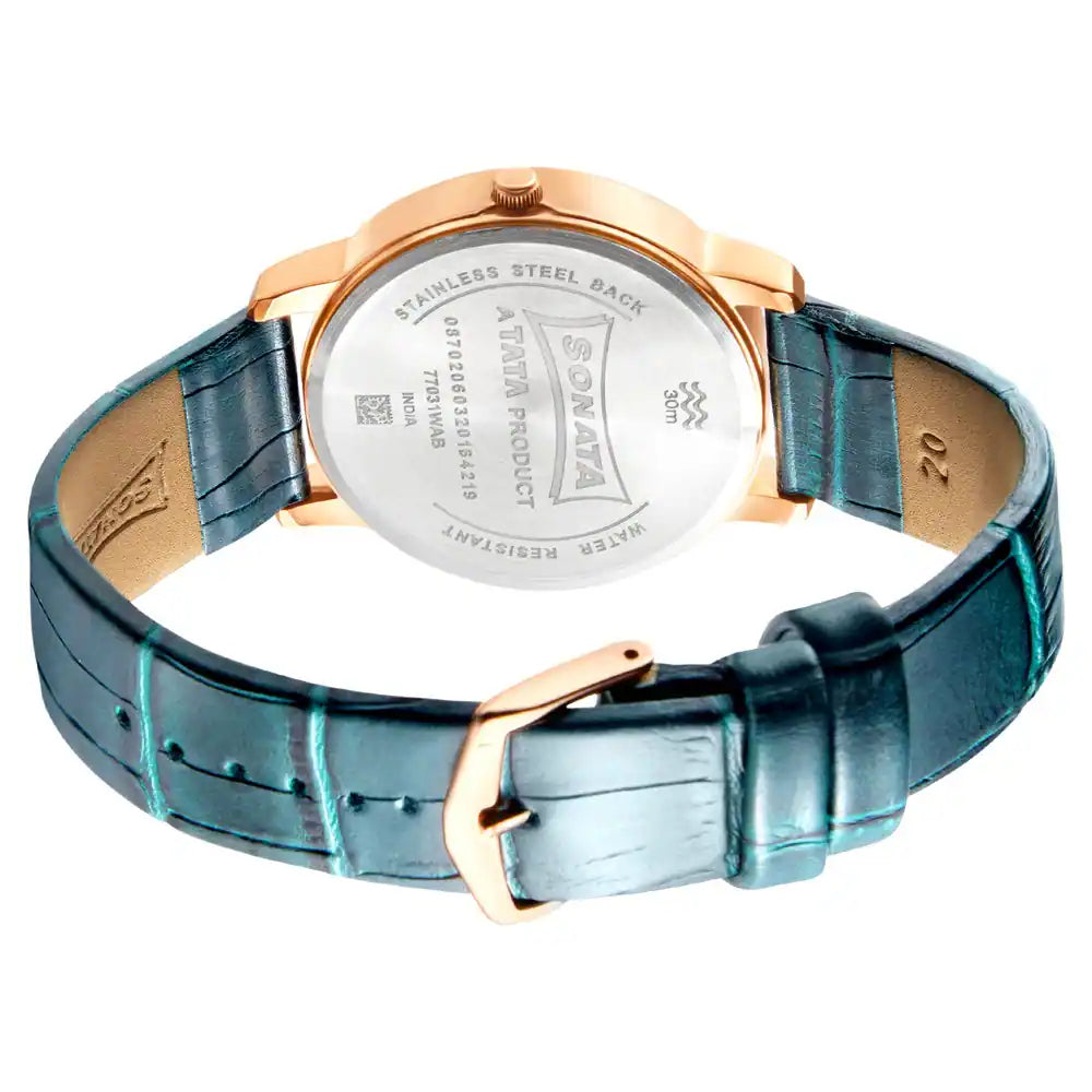 Sonata 77031WL01 Watch