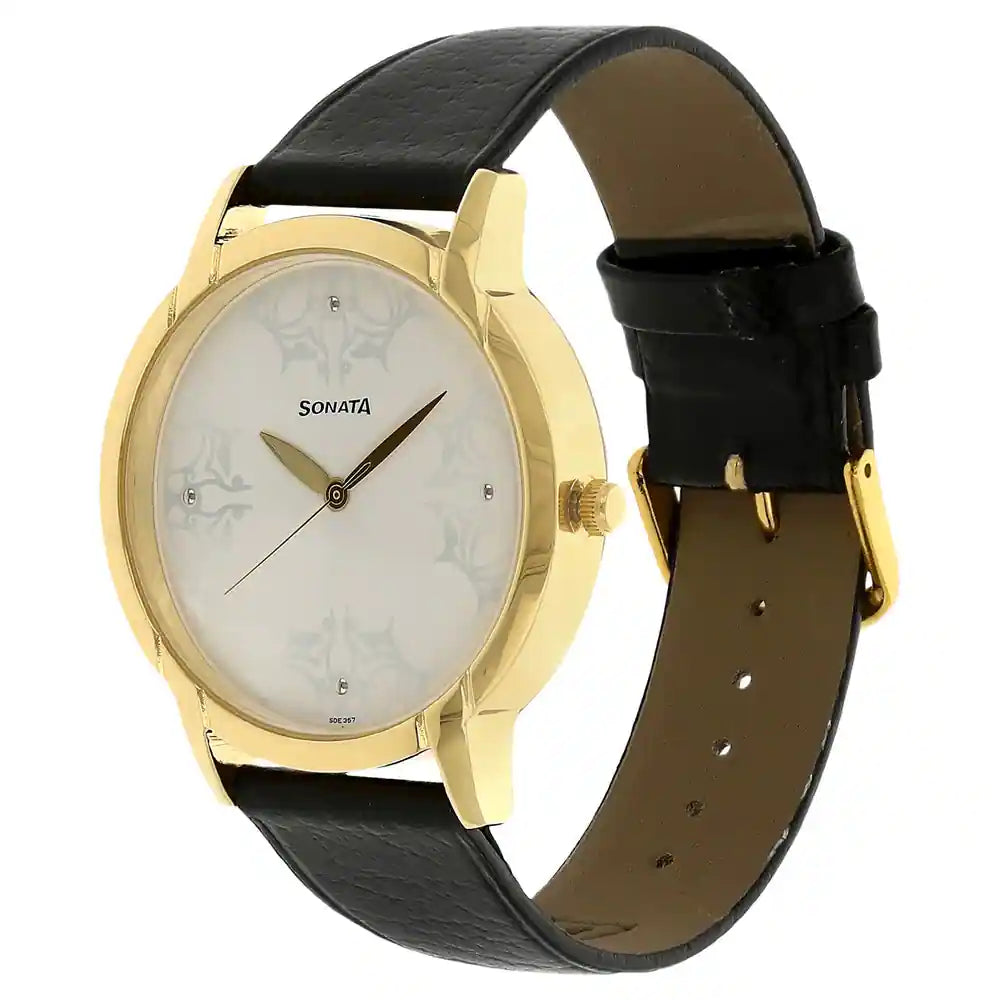Sonata 77031YL01 Watch