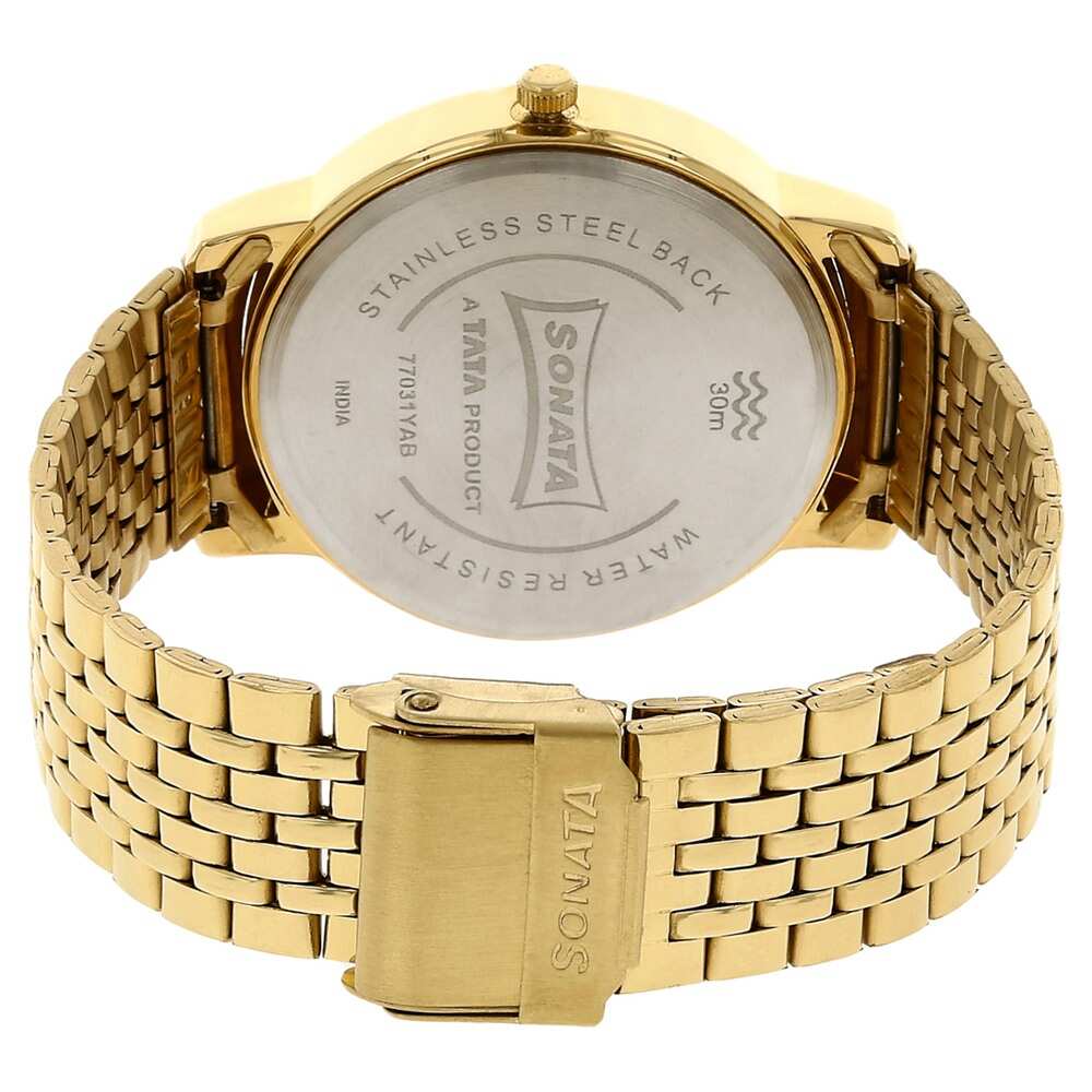 Sonata 77031YM02 Watch