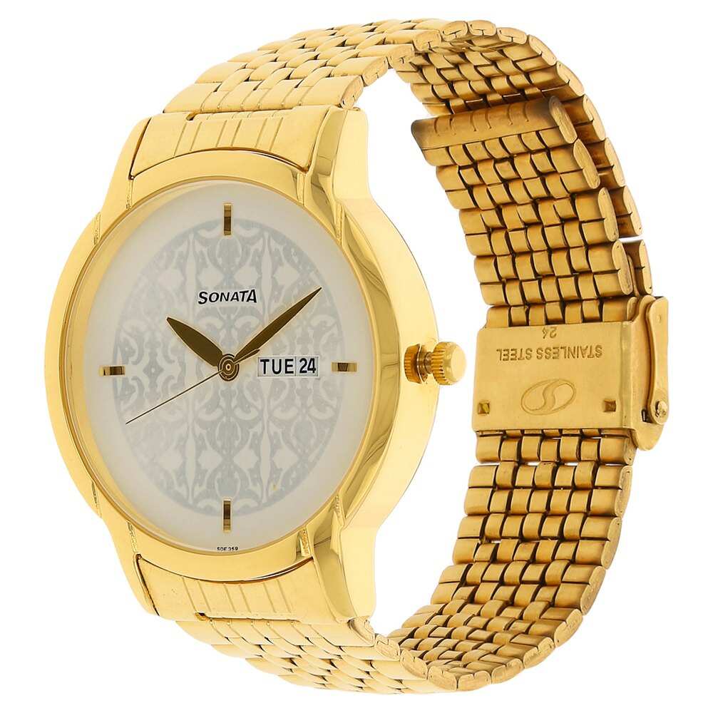Sonata 77031YM03 Watch