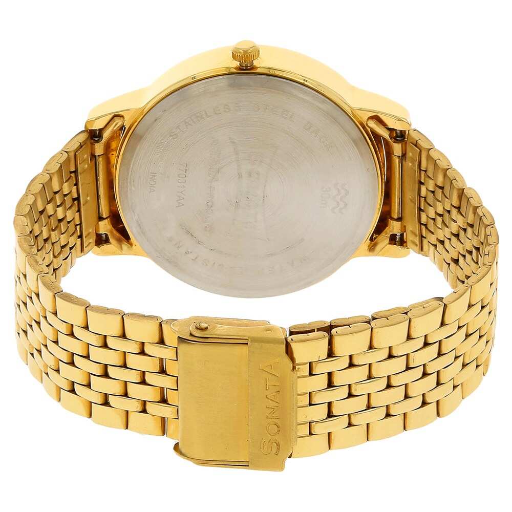 Sonata 77031YM03 Watch