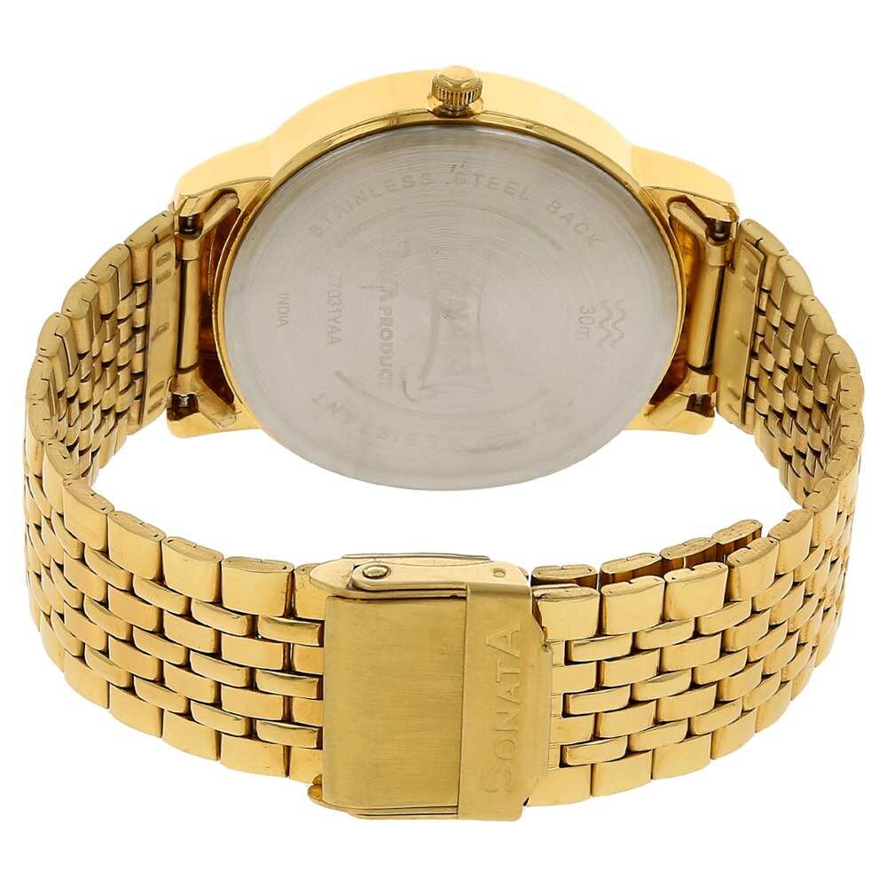 Sonata 77031YM04 Watch