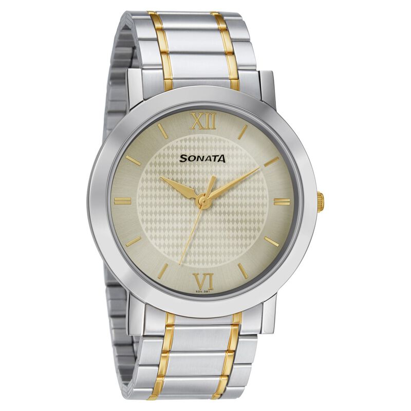 Sonata 77108BM01 Watch