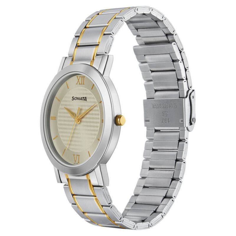 Sonata 77108BM01 Watch
