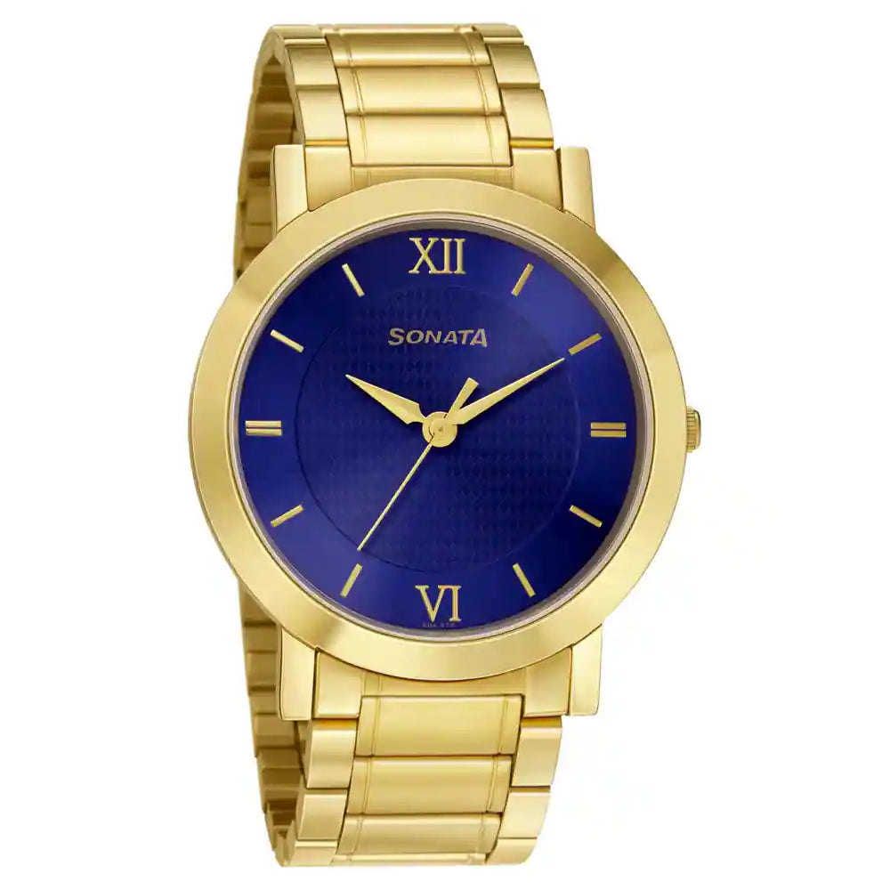 Sonata 77108YM01 Watch